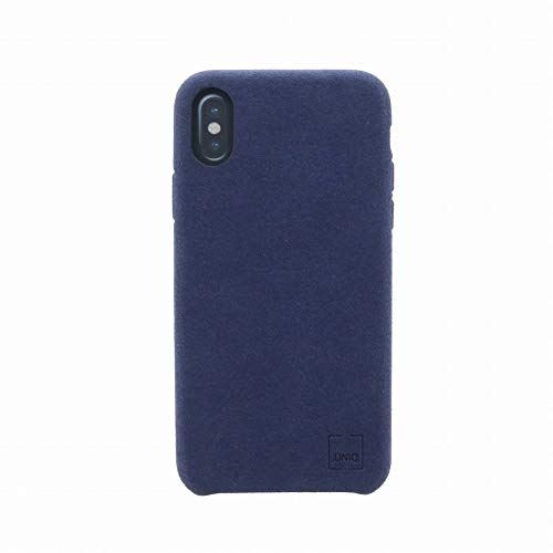 iPhone X/シェル型ケース/スリムファブリック/Feltro/ Ultramarine(Blue) IP8HYB-MFELBLU