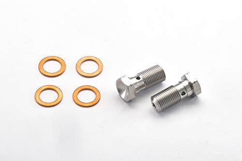 SWAGE LINE(スウェッジライン) バンジョーボルト ステンレス M10×1.00 L22 シングル 2個入り SW-BB312