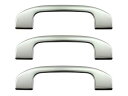 BRIGHTZ ラフェスタ B30 NB30 ステンレスアシストグリップカバー 3PC サテンシルバー 【 INT-GRIP-009-3PC 】 NB B 30(2)