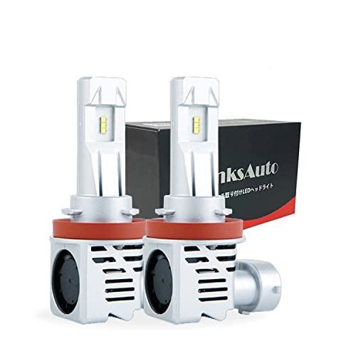 LED H11 M3 LEDヘッドライト Hi,Lo,フォグ バルブ 車用 【ホンダ用】 6500K 6000Lm 2灯 ハロゲンからLEDへ Linksauto