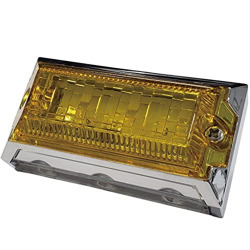 ジェットイノウエ(JET INOUE) LED6 2WAYフラットマーカーランプNEO 24V イエロー 534378