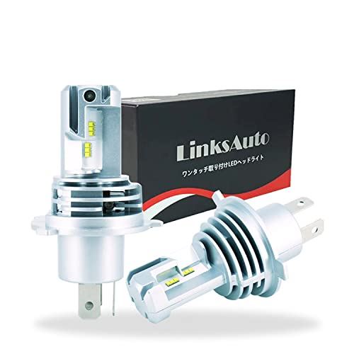 LED H4 M3 LEDヘッドライト Hi/Lo バルブ 車用 【イスズ用】 6500K 6000Lm 2灯 ハロゲンからLEDへ Linksauto
