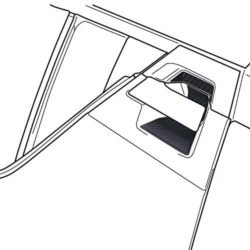 アルパイン(ALPINE) 傷から守りドレスアップ効果も C-HR専用 ドアハンドルプロテクト(4枚セット/一台分) SSK-DR03CHR