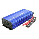 メルテック 車載用 インバーター 2way(USB&コンセント) DC12V コンセント2口1400W USB2口2.4A 静音タイプ Meltec SIV-1500