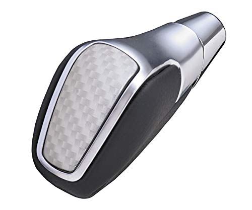 LANBO シフトノブ プリウス 50 ZVW50 ZVW55 カスタマイズ パーツ ドレスアップ ブラック レザー ホワイ..