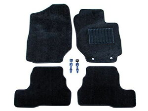 BRIGHTZ ジムニーシエラ JB74W フロアマット 4PC 止め具付き【 FLOOR-MAT-033 】 ジムニー シエラ JB74 JB B74 74 32540 ブラック