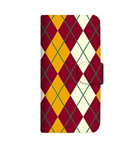 arrows Be4 F-41A ケース 手帳型 アーガイル柄 秋 D (494) SC-2363-D/F-41A