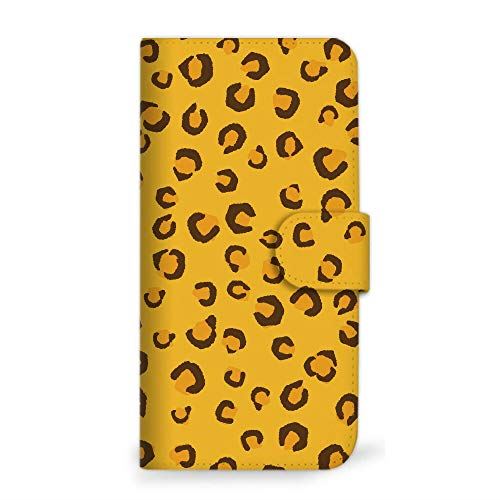 Galaxy A41 SC-41A ケース 手帳型 ヒョウ柄 ゴールド (491) SC-0053-GD/SC-41A