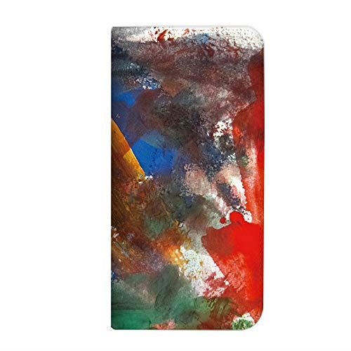 Moto g8 POWER ケース 手帳型 ベルトなし ペイント柄 ペイントB (493) NB-0098-PB/g8 POWER