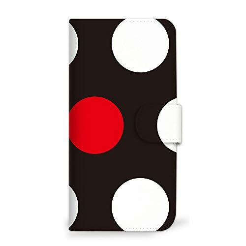 Galaxy A41 SCV48 ケース 手帳型 ドット 水玉 ピエロ D (491) SC-0351-D/SCV48