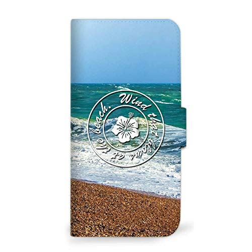 Galaxy A41 SC-41A ケース 手帳型 夏 海 空 ビーチ C (491) SC-0260-C/SC-41A