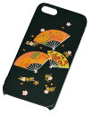 iPhone カバー 瑞扇 漆芸 (iPhone 5専用) M15067-4