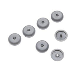 ロッキングボタン 50ペア(50個オスと50個メス) 停止ボタン ストップボタン カー用品 固定用 耐久性 グレー