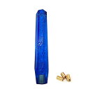SakaSK クリスタルシフトノブ バブル 八角 300mm 泡入り 汎用 オクタゴン アダプター付き ロング (ブルー ( 青 ))