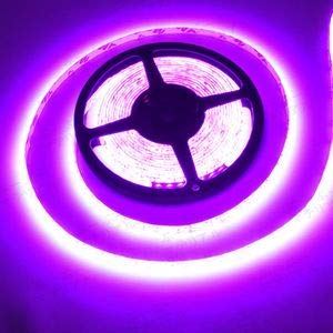k-cocochi LED テープ ピンク 紫 高輝度 5m 12V 1m 120 灯 白ベース 不防水
