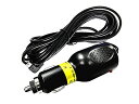 シガーアダプター シガー電源ケーブル ミニUSB L型 直角 シガーソケット ケーブル長 3.5m 12V / 24V 車用 ドライブレコーダー/GPS/タブレットPC/PDA/DVD録音機などに適用