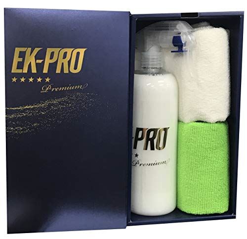 EK-ZERO EK-PRO Premium 500ml マイクロファイバークロス2枚付き 無水洗浄自動車専用艶出しコーティング剤の業務用です)