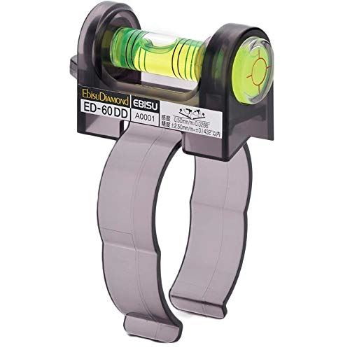 EBISU(エビス) ドライバドリル用水平器 胴体径60mm〜80mm対応 取寄品 ED-60DD