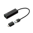 GR LLANA_v^[ USB-A USB-C ϊA_v^t 2.5GbpsΉ ubN EDC-QUA3C-B