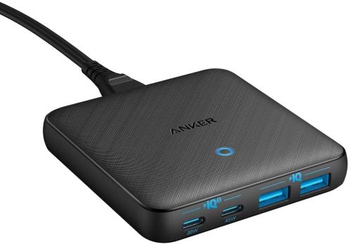 Anker PowerPort Atom III 65W Slim (PD 充電器 4ポート USB-C 急速充電器)【PPS規格対応 / PD対応 / PowerIQ 3.0 (Gen2)搭載 /