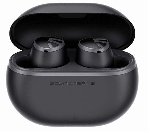 SOUNDPEATS ワイヤレスイヤホン 単体7時間再生 / Bluetooth 5.2 / ELEVOC AIノイズキャンセリング / IPX5 防水耐汗/MCSyncテクニック/低遅延 クリア通話 Bluetooth