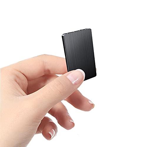 【2022革新版】ボイスレコーダー 超薄型 超軽量レコーダー 超小型 ICレコーダー 小型 音声起動録音 インテリジェントノイズリダクション 長期連続録音 内蔵マイク 自動保存 ...