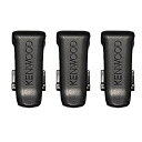 ケンウッド J29-0700-13 UBZ-LK20・LM20・LP20・UTB10用ベルトクリップ 3個セット