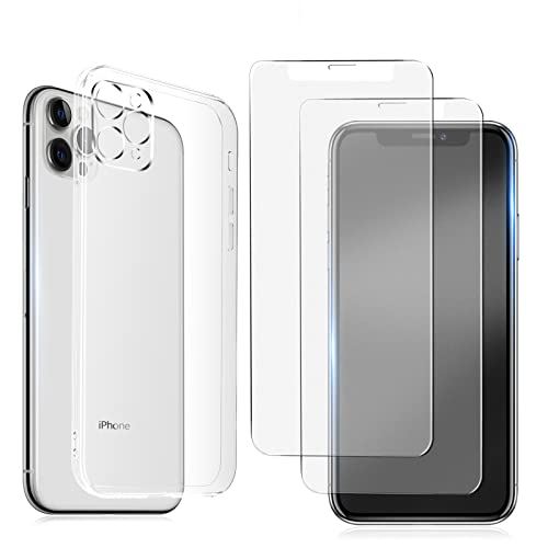 【さらさら/ゲーム用】 iPhone11pro maxフィルム さらさら + クリアケース iPhone11promax ガラスフィルム アンチグレア アイフォン11promax 保護フィルム サラサラ ...