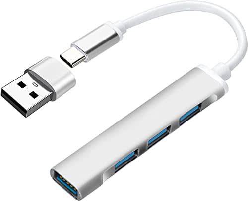 USB type C nu USB3.0 HUB 4-IN-1 nCXs[h g y ^ USB 3.0 /2.0|[g X}z USB ϊA_v^ USBnu MacBook / iMac / Surface