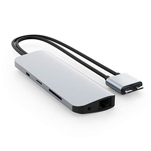 MacBook Pro hbLOXe[V HyperDrive 10-in-2 USB ChbN fAj^[ HDMI 4K@60Hz 60W USBCd MKrbgC[Tlbg Silver