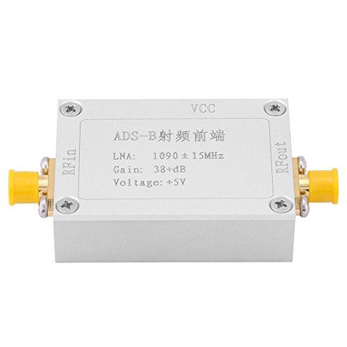 Akozon RFアンプ ADS-B 1090MHz RFフロントエンドRFアンプ 低ノイズアンプ 38dB 利得LNA