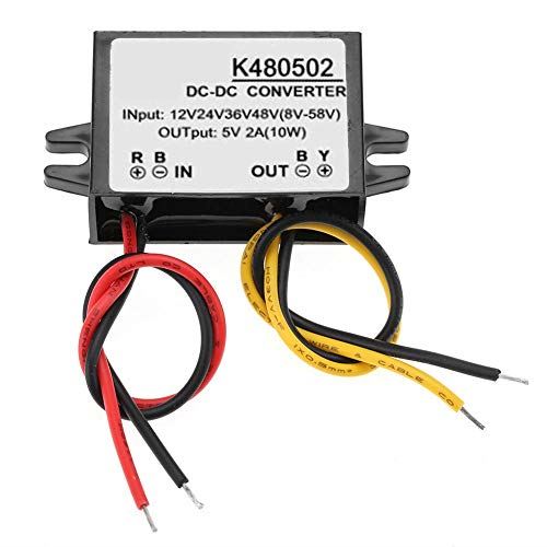 ・CONVERT 8 58V to 5V 2A この製品は、8 58V DC電圧を5V 2Aの出力に変換できます。過電圧、過電流、過熱、および短絡保護を含む組み込みの多重保護。・難燃性シリコン製で熱を軽減 モジュールシェルは難燃性シリコンで作られており、使用中の発熱はほとんどありません。・防水性、防塵性、耐衝撃性DC降圧コンバータ 内部回路基板は、精密なSMT仕上がり、防水性、防塵性、耐衝撃性を採用しています。・5V電気機器の幅広い用途 車のLEDスクリーン、モニターカメラ、ファン、ウォーターポンプ、モーター、ルーター、その他の5V電気機器に適しています。※在庫更新のタイミングにより、在庫切れの場合やむをえずキャンセルさせていただく可能性があります。ご了承のほどよろしくお願いいたします。関連商品はこちらCHICIRIS 降圧電源 モジュール、DC-3,980円カーインバーター　 DC 24V-12V　コン6,019円車 コンバーター、DC-DC 48Vから12V10,503円降圧型コンバータ DC-DC 12V to 53,980円DC-DC 48Vから12V 10A 120W10,721円DC-DC 24Vから12V 5A 60W降圧6,340円【スクールシーズン 特別プロモーション】 AC7,516円安定化電源、48V?12V DC 30A 3620,571円【2021年お正月スペシャル】調整可能な同期降3,980円新着商品はこちら2024/5/9Premium Style iPhone 136,807円2024/5/9For Google Pixel5 ガラスフィ5,303円2024/5/9グルマンディーズ 『怪盗グルー/ミニオンズ』シ9,527円再販商品はこちら2024/5/9iPhone 12 ケース 手帳型 ネコ ねこ3,980円2024/5/9『メリー・ポピンズ リターンズ』/バンカーリン3,980円2024/5/9iPhone 12 Pro Max ケース 手3,980円2024/05/10 更新