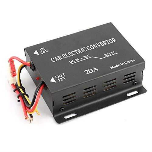 ・重要なパラメーター---出力電圧：12V;入力電圧：24V-30V;出力電流：20A;定格電力：240W。・優れた性能---アルミニウムハウジングによる迅速な熱放散。過負荷、過熱、短絡保護を含む複数の保護機能を内蔵しています。・プロフェッショナル機能---- DC 24V電圧をDC 12V電圧に変換できます。スーパーコンデンサ、電圧、電流がより安定します。・プレミアムマテリアル---パワーコンバーターは高品質のアルミニウム合金シェルでできており、高強度で耐久性があります。※在庫更新のタイミングにより、在庫切れの場合やむをえずキャンセルさせていただく可能性があります。ご了承のほどよろしくお願いいたします。関連商品はこちらAkozon DC-DC 電圧変換モジュール 3,980円Haofy 12V→5V 3A 降圧コンバータ3,980円Wellvie DC-DCコンバーター 15A8,482円CHICIRIS 降圧電源 モジュール、DC-3,980円カーインバーター　 DC 24V-12V　コン6,019円MOTOR POWER 103-57 デコデコ10,336円DC-DC コンバーター 24V → 12V 10,126円電圧変換器レギュレータ DC降圧コンバータ 16,019円Akozon GYVRM-K241205 電源5,228円新着商品はこちら2024/5/13iPhone13 iPhone13Pro 対応12,546円2024/5/13JEDirect iPhone13 Pro M3,980円2024/5/13iFace First Class Colle16,415円再販商品はこちら2024/5/12アイボルト m6 ボルト アイボルト M6メス3,980円2024/5/12Moto g8 POWER ケース 手帳型 (8,318円2024/5/12Moto g8 ケース 手帳型 ベルトなし ハ8,186円2024/05/13 更新