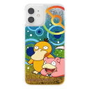 イングレム iPhone 12 mini /『ポケットモンスター』/ラメ グリッターケース/ポケットモンスター/コダック & ヤドン ポケットモンスター / コダック & ヤドン