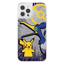 iPhone 12 Pro Max /『ポケットモンスター』/ラメ グリッターケース/ポケットモンスター/ウッウ & ピカチュウ