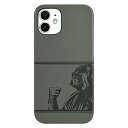 グルマンディーズ 〈STAR WARS〉iPhone12 mini(5.4インチ)対応 プレミアムシェルケース DARTH VADER STW-140B グレー