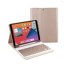 お洒落 新型 iPad Air4 Air5キーボード ケース Bluetooth キーボード iPad Air 第4/5世代 10.9インチ ケース 軽量 薄型 可愛い ペン収納 おしゃれ マグネット 分離式 着脱タイプキーボード カラーキー us配列 手持ち便利 (iPad Air4/Air5（10.9 inch）, シャンパン)