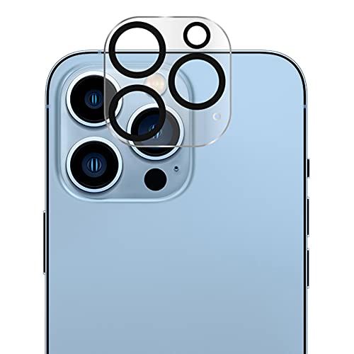 2枚セット BLIXIA公式 iPhone13pro/13promax カメラガラスフィルム 高透過率 硬度9H強化ガラス カメラレンズ用フィルム 日本製素材 飛散防止 気泡防止 カメラ保護(iPhone13pro/13promax)