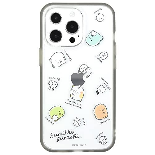 グルマンディーズ すみっコぐらし IIIIfit Clear iPhone13 Pro(6.1インチ)対応ケース 総柄 SMK-108B グルマンディーズ すみっコぐらし IIIIfit Clear iPhone13 Pro(6.1インチ)対応ケース 総柄 SMK-108B