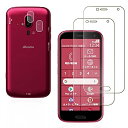 【4枚入り】FOR らくらくスマートフォン F-52B 用のガラスフィルム 2枚 + 2枚 FOR らくらくスマートフォン F-52B 用のカメラ 強化ガラス ...
