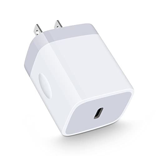 USB-C電源アダプター typec急速充電器 20W PD充電器【PD3.0/20W/PSE認証/急速】FodLop ACアダプター タイプc コンセント スマホ充電器 iPhone・iPad・Android充電 小型 ... White