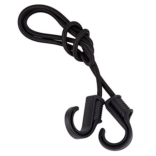 キャリーカート エツミ キャリー ロープ ブラック 長さ 90cm 【 両端 フック で荷物を固定】 VE-7709