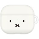 グルマンディーズ ミッフィー AirPods (第3世代) 対応 ソフトケース フェイス MF-254WH