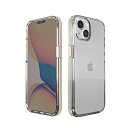 motomo iPhone 13 用 ケース INO ACHROME SHIELD CASE 二重構造 [ クリア ソフト 密着痕防止 TPUとポリカーボネート...