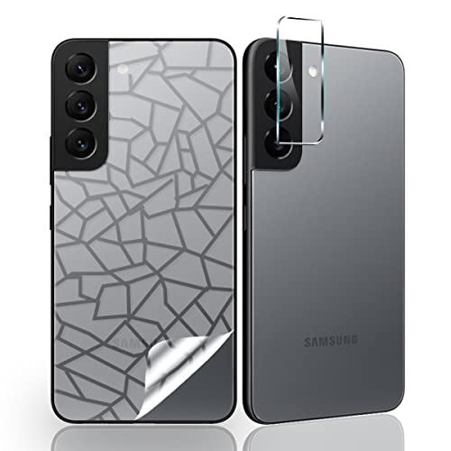 【1+1枚入り】Galaxy S22フィルム 背面 専用 SC-51C SCG13 背面フィルム (1枚) + カメラフィルム (1枚) フィルム柔軟性TPU制 24時間自動修復技術 全面保護 貼り付け簡単 気泡ゼロ