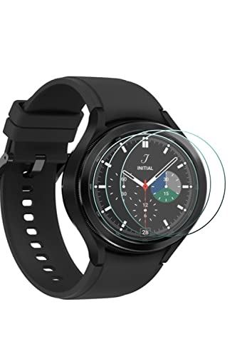 ・【対応機種】：Galaxy Watch 4 Classic 46 mm・【高品質日本製素材】：Galaxy Watch 4 Classic 46 mm 保護フィルムの9H硬度の日本素材を採用し、耐久性いい、耐傷性と耐衝?があり、磨耗に耐え...