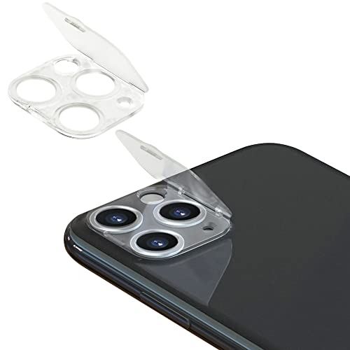 iPhone 12 Pro 用 カメラレンズカバー 開閉式 レンズ 全面保護 傷防止 耐衝撃 薄型 カメラカバー 指紋防止 ケース スイッチング レンズプロテクター (iPhone12Pro, クリア)