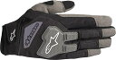 alpinestars(アルパインスターズ) ENGINE OTHER GLOVES BLACK GRAY サイズ:M 3552519-106-M