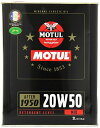 MOTUL(モチュール) CLASSIC OIL (クラッシック オイル) 20W50 ミネラルエンジンオイル 2L 11302631