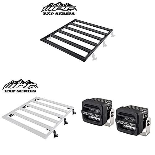 IPF EXP ルーフラック Type A フラットタイプ 長さ140×幅125cm アルミ製 日本製 車検対応 EXR-01 & ル..